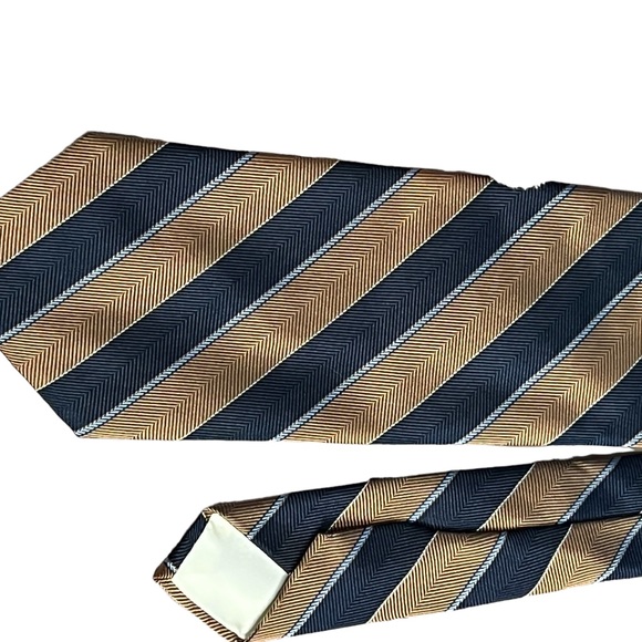 Vintage 80s Christian Dior 100% Silk Tie In Perfect Condition - Picture 3 of 4